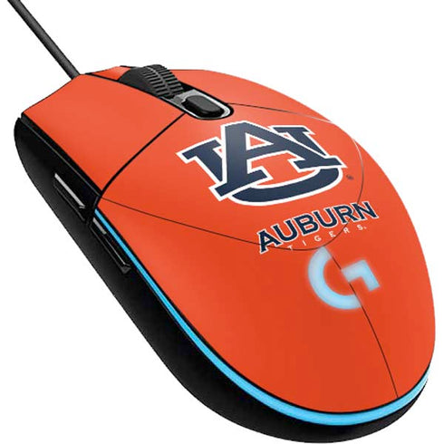 Auburn University Logo Orange G203 Prodigy RGB Wired Gaming Mouse Skin